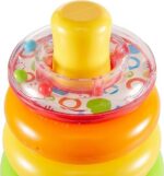 Fisher Price rock-a-stack Sleeve Piramide ad anelli Impilabili - immagine 2