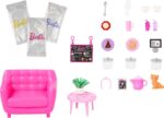 Barbie Caffetteria Dolci Momenti wellness playset time for tea 22pz - immagine 3