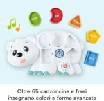 PARLAMICI Fabietto orsetto forme e colori FISHER PRICE - immagine 3