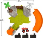 Nickelodeon Pista Blaze Slam & Soar Blaze fisher price auto inclusa - immagine 3
