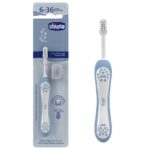 CHICCO Spazzolino 6 - 36 Mesi + Azzurro primi dentini