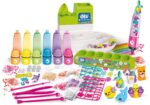 Laboratorio degli Evidenziatori Personalizzati Kit Creativo per Bambini 50 Accessori e 6 Evidenziatori - immagine 5