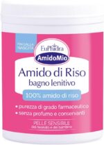 Euphidra AmidoMio Amido di Riso Lenitiva e Rinfrescante per Bagnetto Senza Profumi e Conservanti