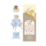 ORSETTO DOUDOU 26CM CON SONAGLIO 2 COLORI ASSORTITO - immagine 2