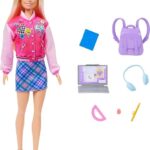 Bambola Mattel HRG84 BARBIE I love school con accessori