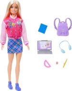 Bambola Mattel HRG84 BARBIE I love school con accessori