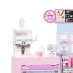 Barbie Caffetteria barista 12+ accessori tra cui macchina per caffè e frullati - immagine 5