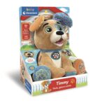 Clementoni Baby Timmy Parla Gioca Canta Peluche Interattivo Parlante in Italiano 12+ Mesi