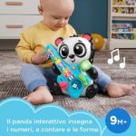 Fisher Price Animal Band Gina la Pandina panda interattivo luci suoni e microfono - immagine 3
