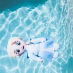 Hasbro Aqua Pals Disney Frozen giocattolo per il bagno super morbido 40 cm - immagine 5
