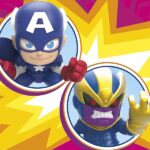 Marvel Hasbro Stunt Squad Tower Smash playset con Captain America e Thanos Action Figure da 3,5 cm - immagine 7