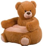 Poltrona Bambini 2 Anni Poltroncina per Orso Peluche Sedia Comoda e Leggera 12+ Mesi Colore Casuale